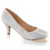 Pleaser - DORIS06 Pompes talons - Couleur argent Product image